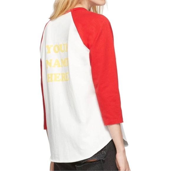 MARC JACOBS New York Magazine Edition “The Baseball T-Shirt” Raglan L/S Tee, S - Picture 13 of 16